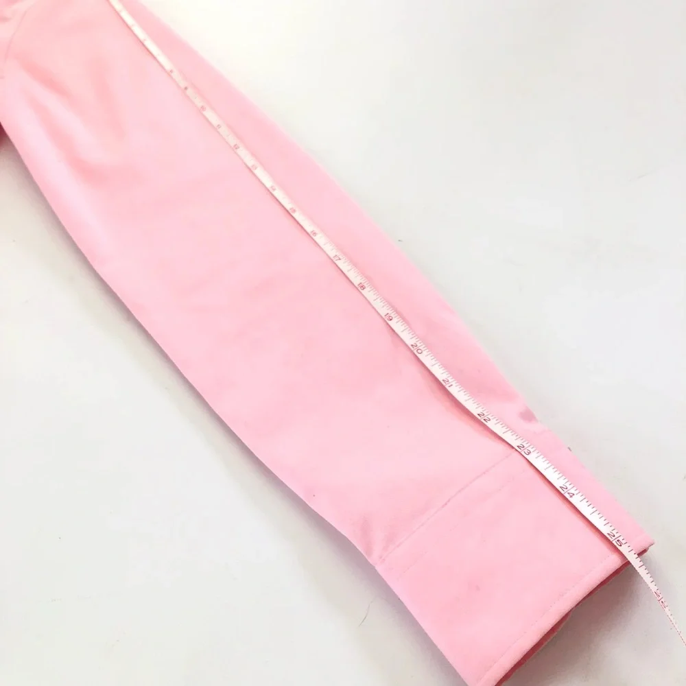 Lands’ End No Iron Pinpoint Oxford Classic Pink Button Up Size 8T - Picture 6 of 10